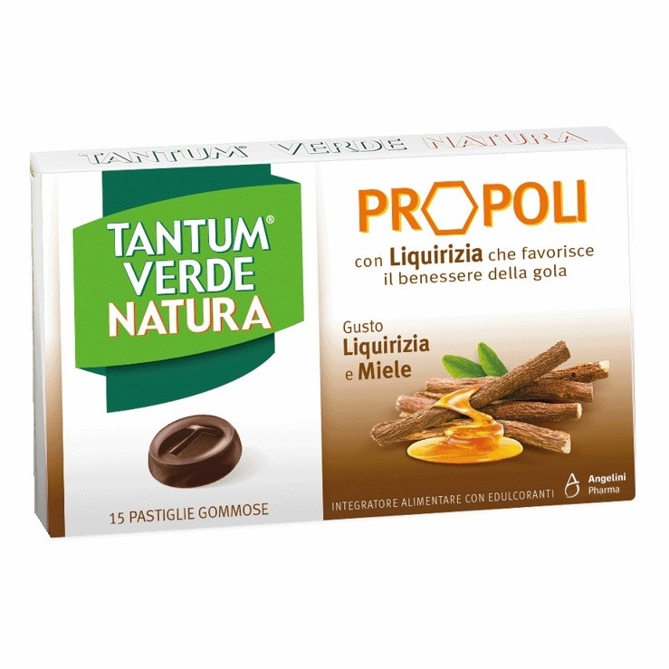 Tantum verde natura 15 pastiglie liquirizia