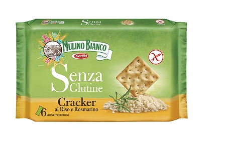 Mulino Bianco Senza Glutine Cracker Riso Rosmarino 200g