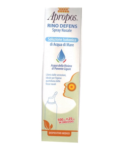 Apropos Rino Defens Soluzione Spray Isotonica 125ml