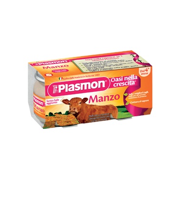Plasmon omog manzo c/gift 80x4