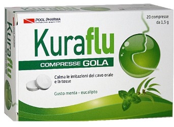 Kuraflu Gola Eucalipto e Menta 20 Compresse