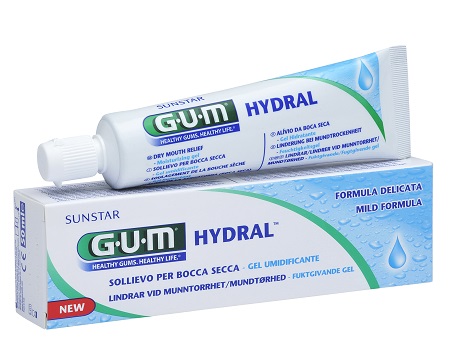 GUM Hydral Gel Idratante Bocca Secca 50 ml