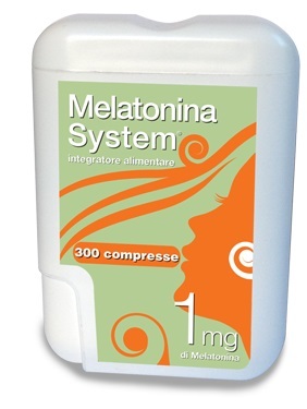 Melatonina System 1mg 300 Compresse