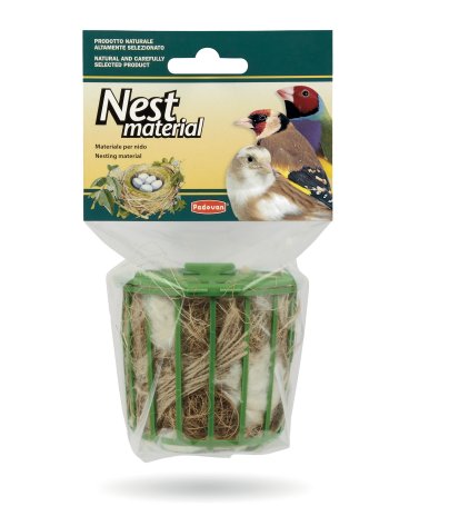 Padovan Uccelli Fibre Miste Per Nido Nest Material Pallanido (Cocco, Sisal, Juta &amp; Cotone)