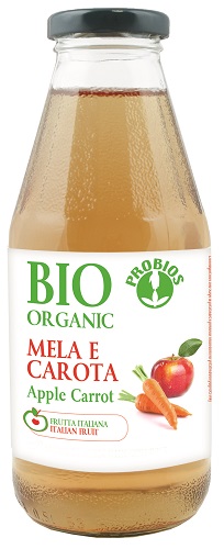 Probios succo mela/carota500ml