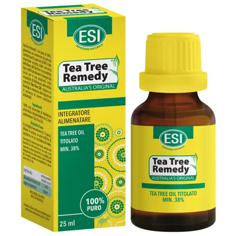 Esi Tea Tree Remedy Oil Olio Essenziale Puro di Tea Tree Integratore 25 ml