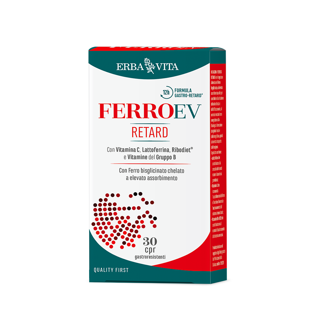 Erba Vita Ferro Ev Retard 30 Compresse