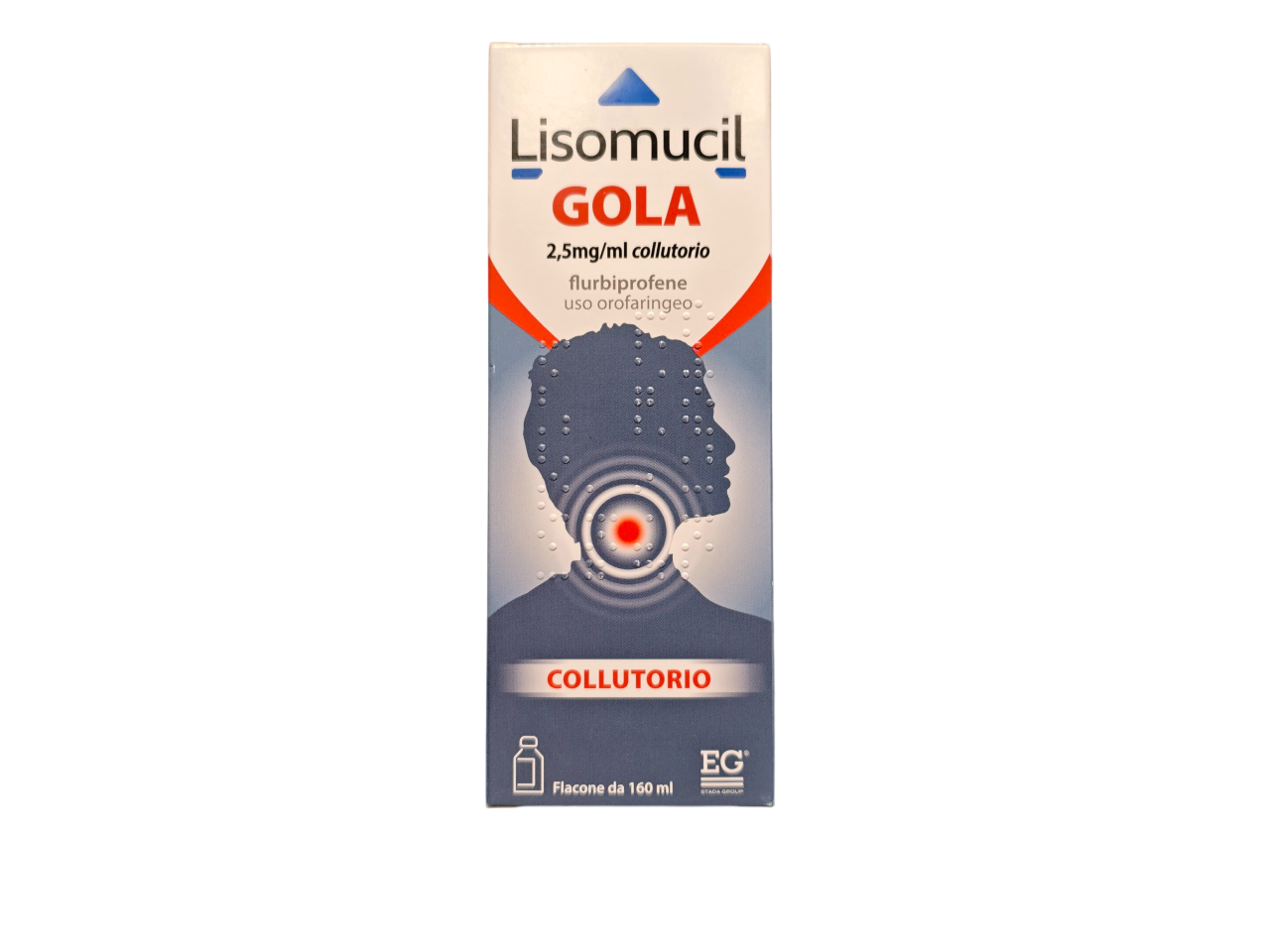 Lisomucil Gola Collutorio 2.5mg/ml Flurbiprofene 160 ml