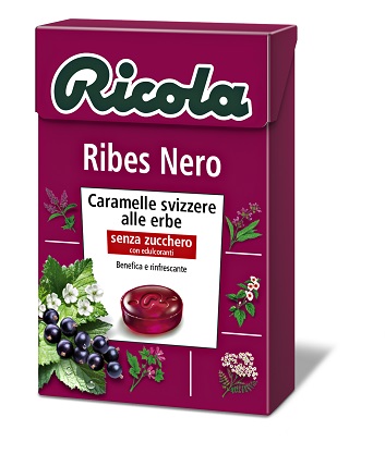 Divita Srl Ricola Ribes Nero Senza Zuccheri 50G