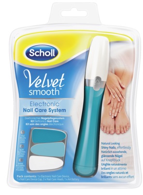 Velvet Smooth Electronic Nail Care System - Kit Elettronico Per La Cura Delle Unghie