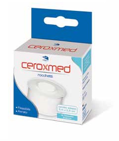 Cerotto In Rocchetto Ceroxmed Aerato In Tessuto Bianco 500 X2,50 Cm 1 Pezzo