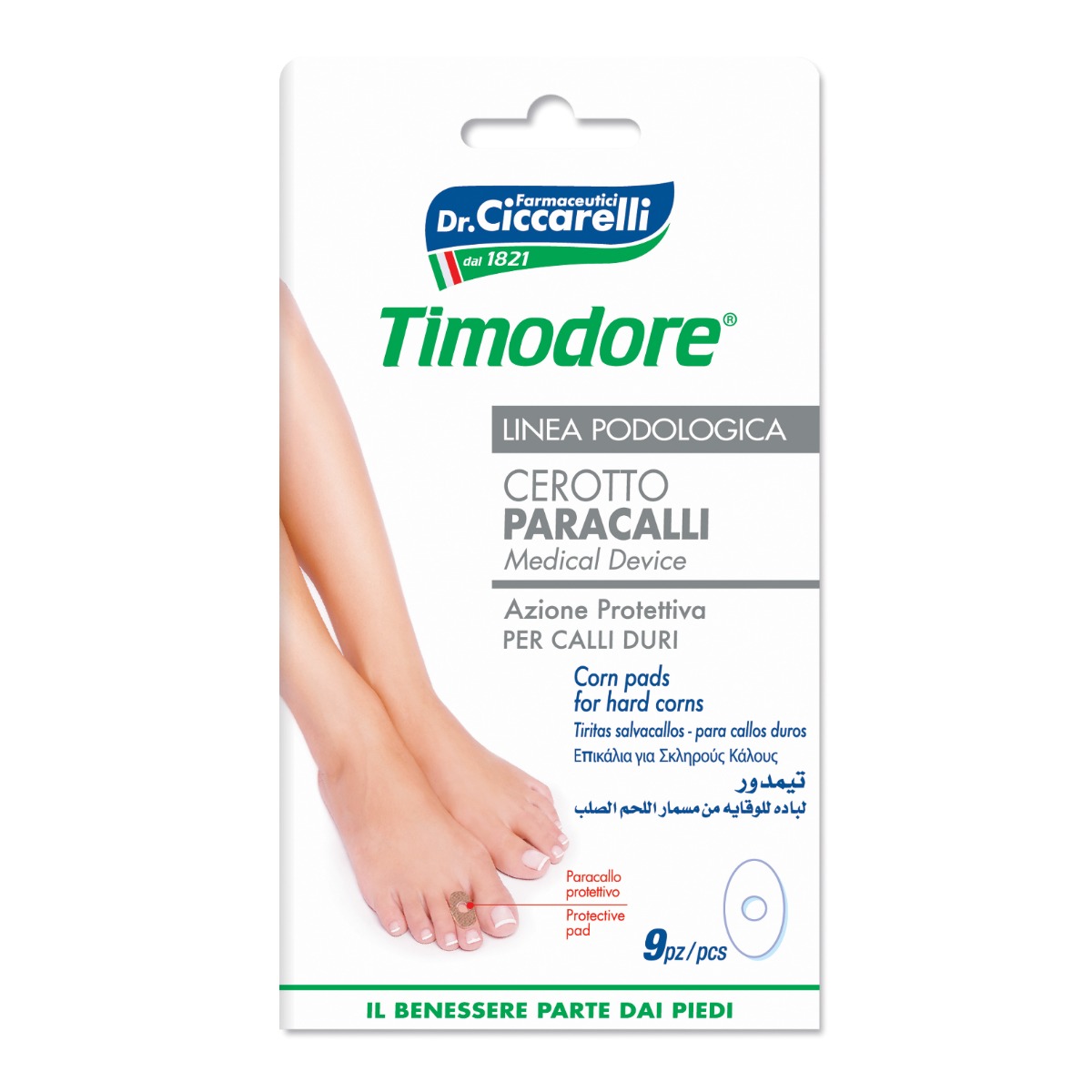 Dottor Ciccarelli Timodore Cerotti Paracalli 9 Pezzi