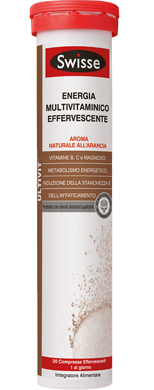 Swisse energia multivitaminico 20 compresse effervescenti