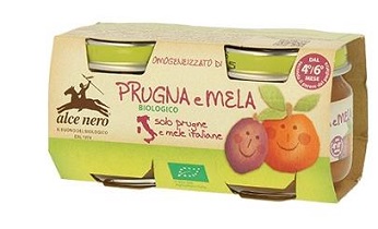 Omogeneizzato prugna mela 160g