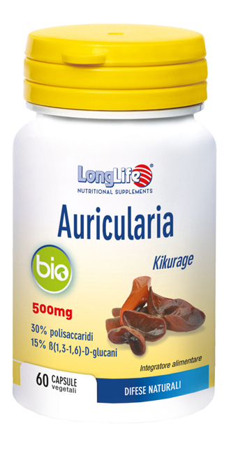 Longlife Auricularia Bio 60capsule