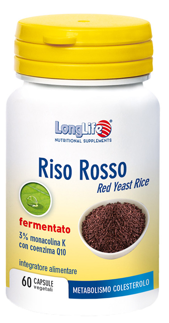 Longlife Riso Rosso Ferm.60capsule