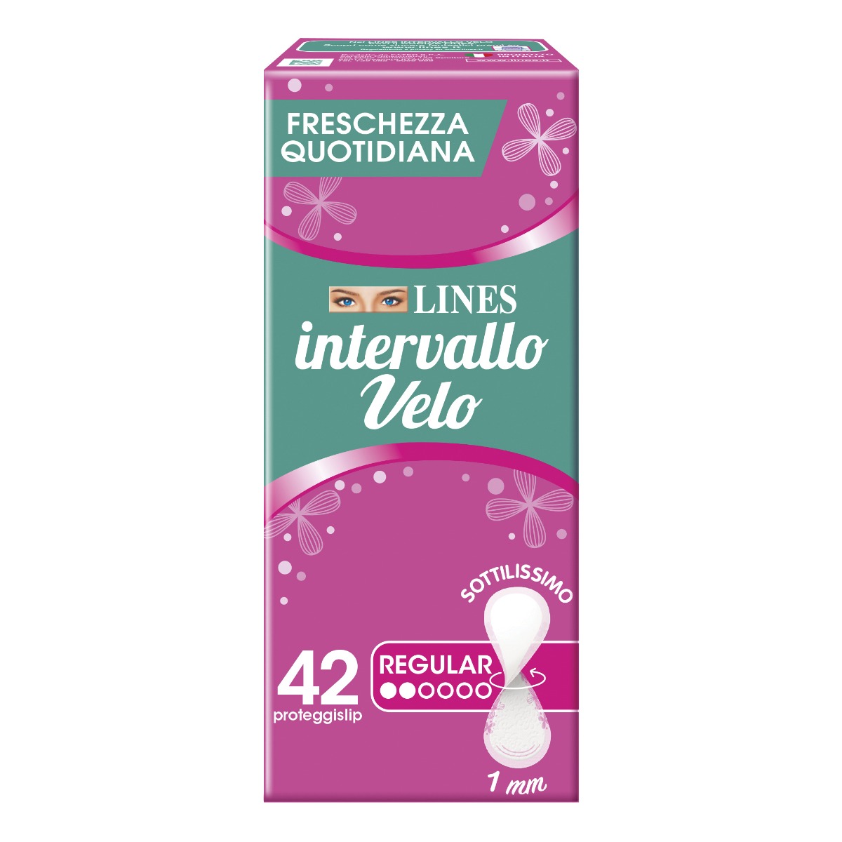 2 pacchi (84 Proteggi Salva Slip) Lines Intervallo Velo Skin Lover No Profumo - Immagine 7