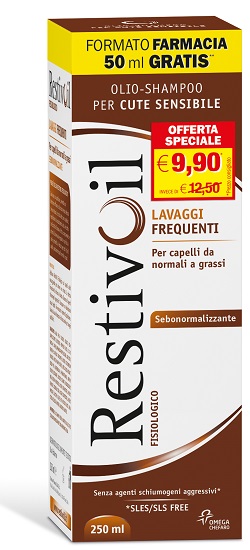 Restivoil Olio-Shampoo Fisiologico Taglio Prezzo 250 ml