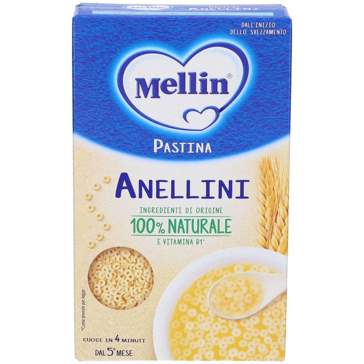 Mellin Pastina Anellini 320 g