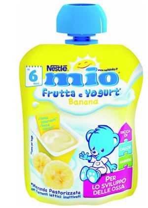 Nestlé Mio Frutta Yogurt Banana 90ml