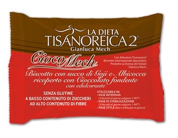 Tisanoreica Ciocomech Goji E Albicocca 9 Biscotti