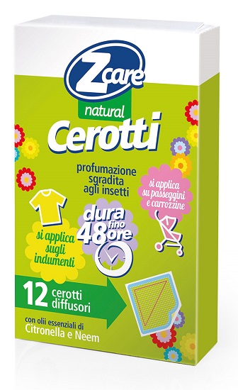 Zcare Nat.cerotti 12pezzi