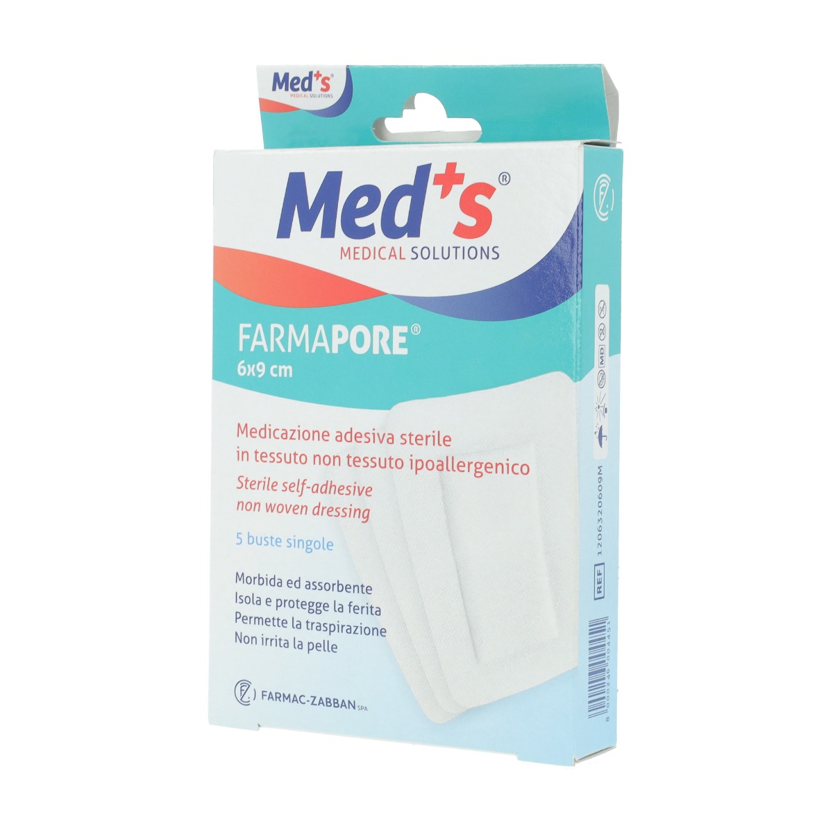 Med's Farmapore Sterile 6 x 9 cm 5 Pezzi