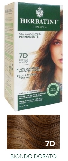 Herbatint biondo dorato bio 7d