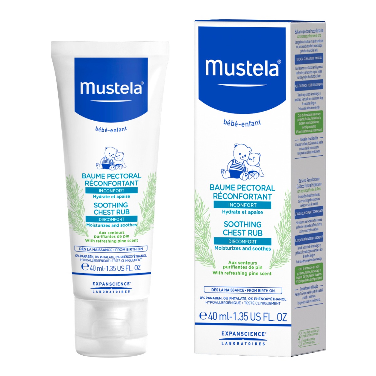 Mustela Crema Massaggio Balsamica 40 ml