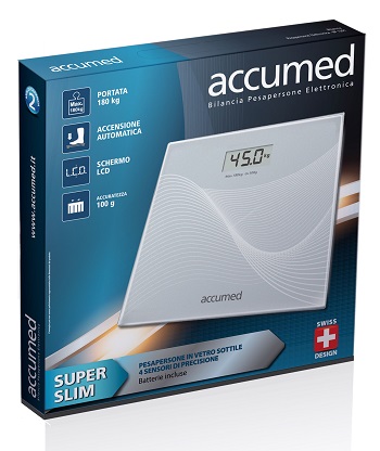Accumed bilancia digital superslim