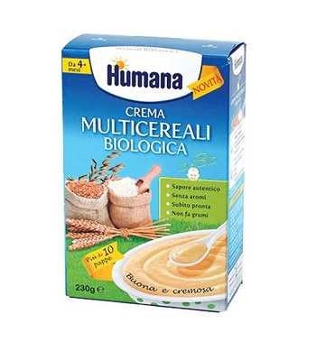Humana crema m-cereali bio230g