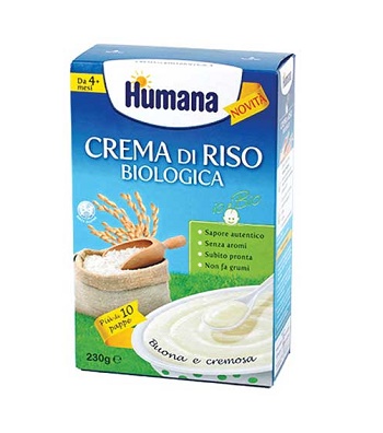 Humana crema di riso bio 230g