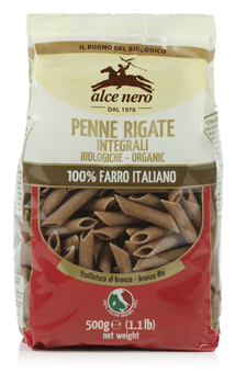 Penne 100% farro integrale bio