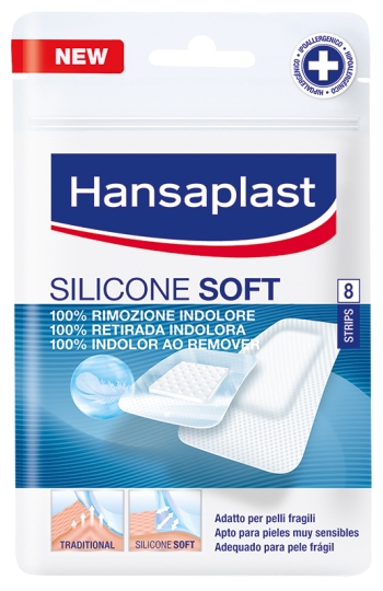 Hansaplast Cerotto Silicone soft 8