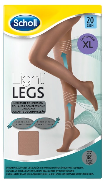 Scholl Coll.Light 20D Carne Xl