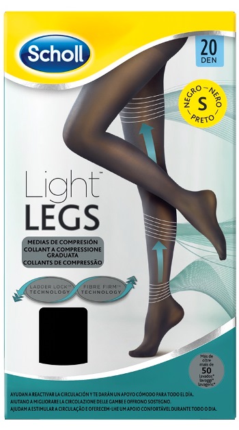 Scholl Coll.Light 20D Nero S