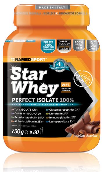 Star whey iso chocolate 750g