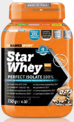 Star whey iso cook&amp;cream 750g