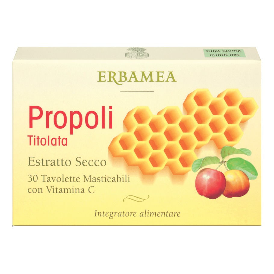 Propoli Titolata 30 Tavolette Masticabili