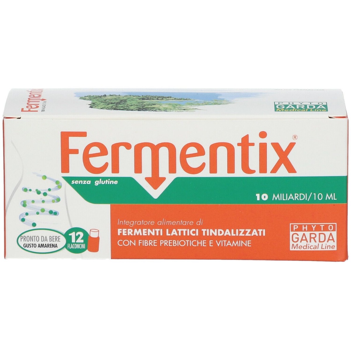 Phyto Garda Fermentix Plus 10 Miliardi Integratore 12 Flaconcini 10 ml