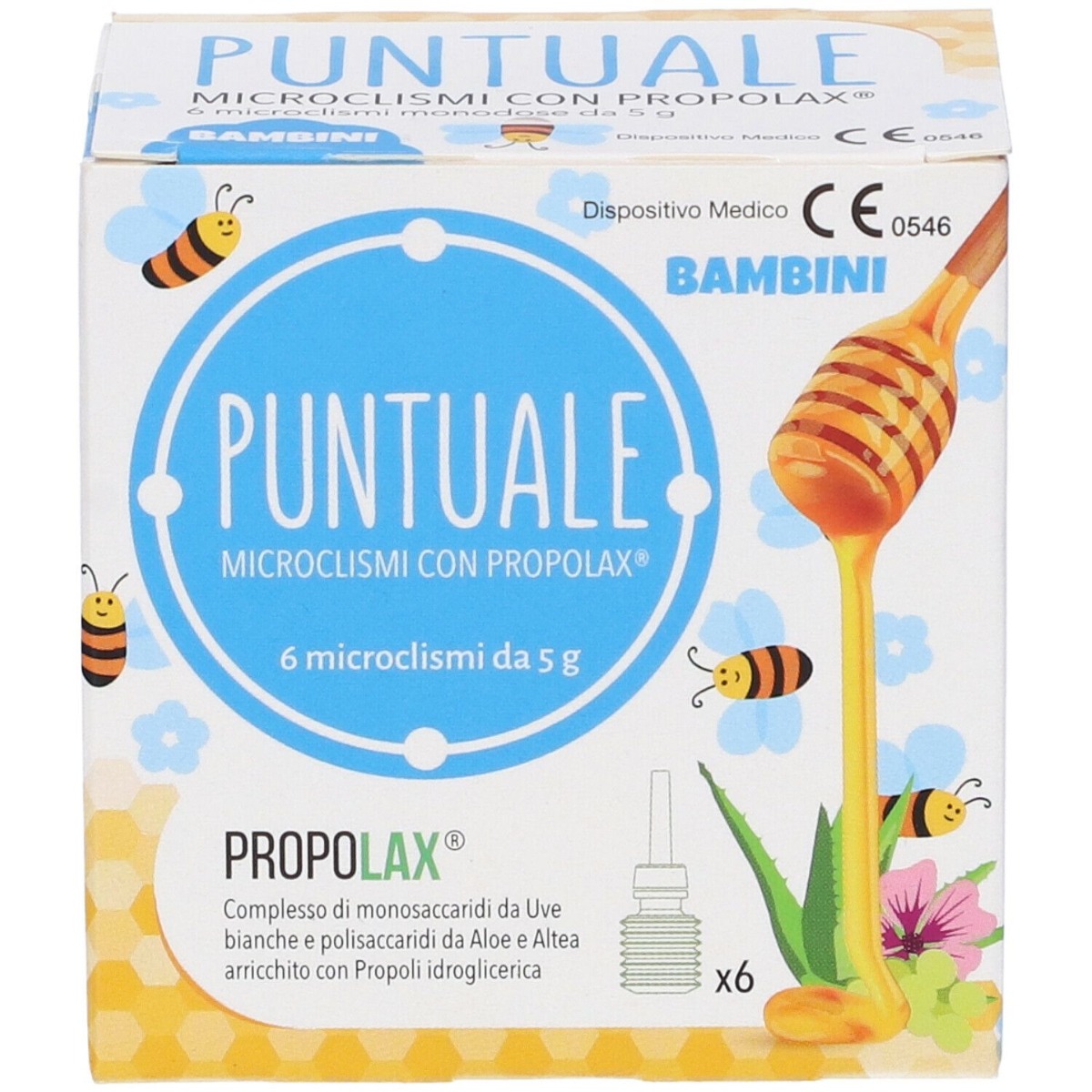 Puntuale Bambini 6 Microclismi 5g