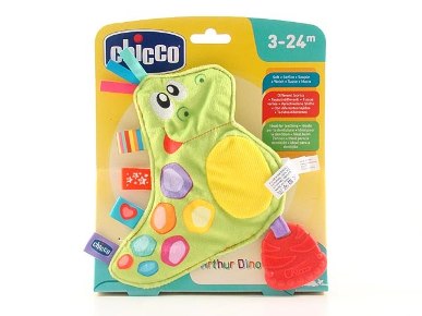 Chicco gioco stoffa dinosauro dino