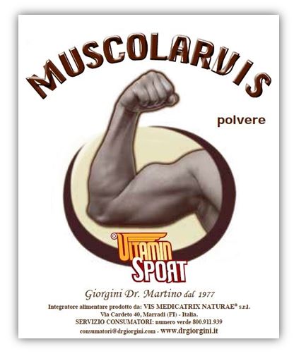 Muscolarvis vitaminsport 500g