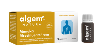 Algem Manuka Ricostituente Forte Integratore 10 Flaconcini Da 10 ml