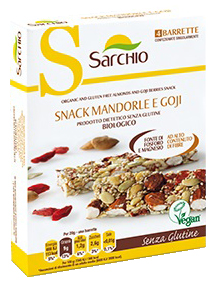 Sarchio snack mando/goji 80g