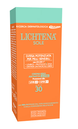 Lichtena sole crema anti-eta' ultra spf 30 50 ml