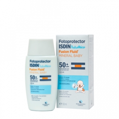 Isdin fotoprotector fusion fluid mineral baby spf 50