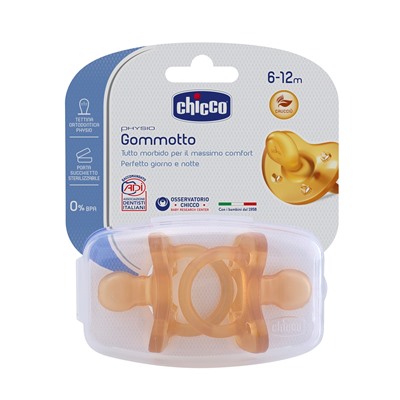Chicco Gommotto ph Caucciù 6-12m2pezzi