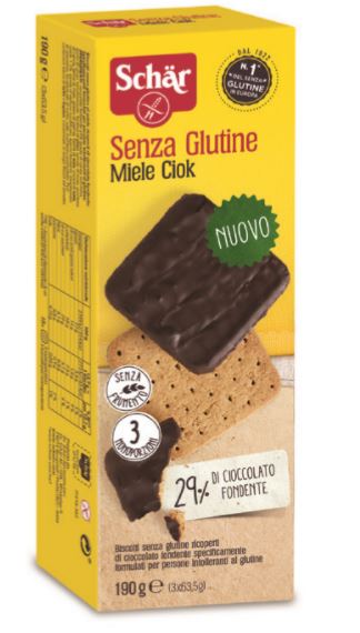 Schar Biscotti Miele Cioccolato 190g
