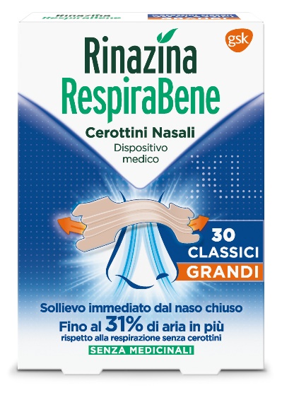 Rinazina Respirabene Cl.g 30pezzi
